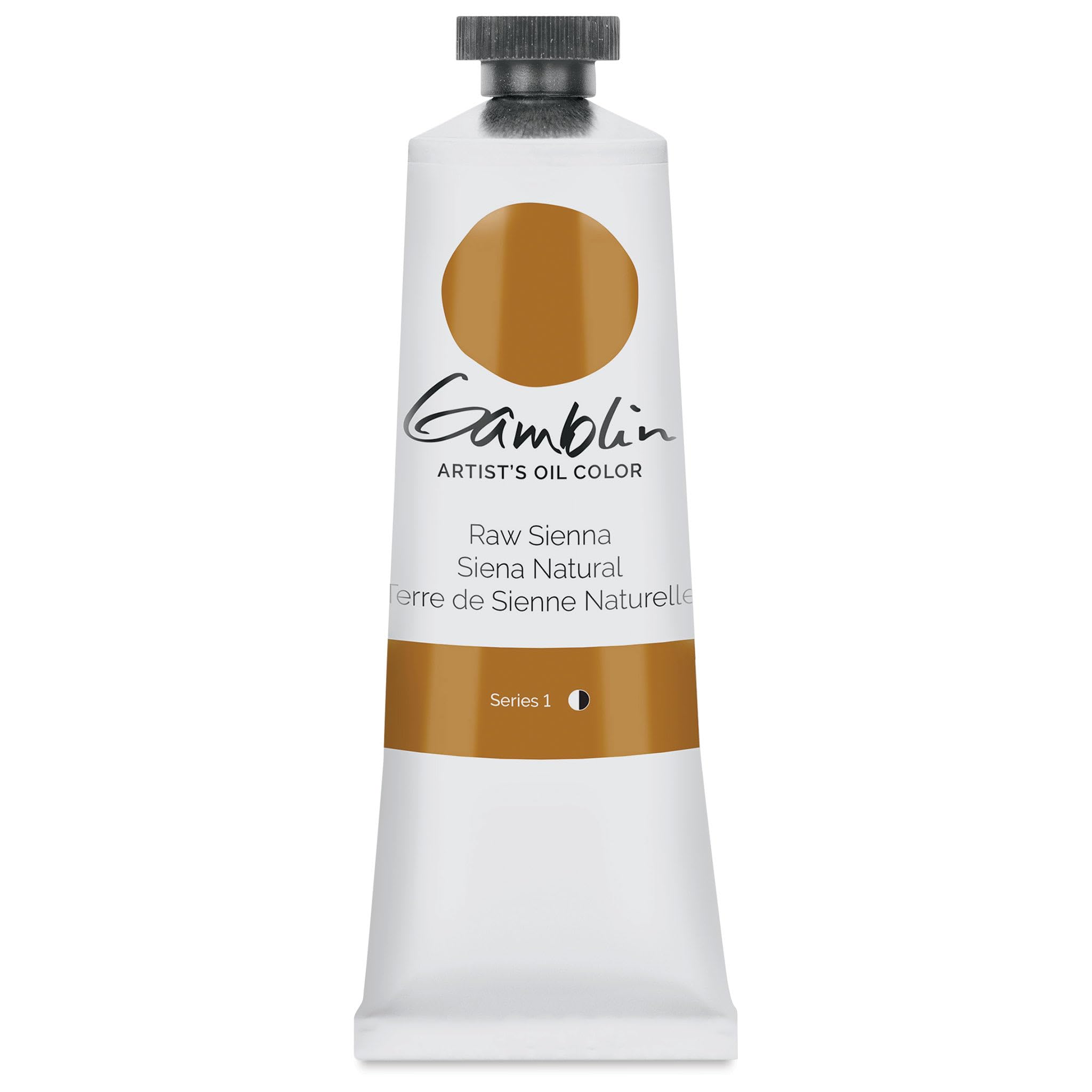 Gamblin Artist Oil, 37ml Tube, Raw Sienna (1610)