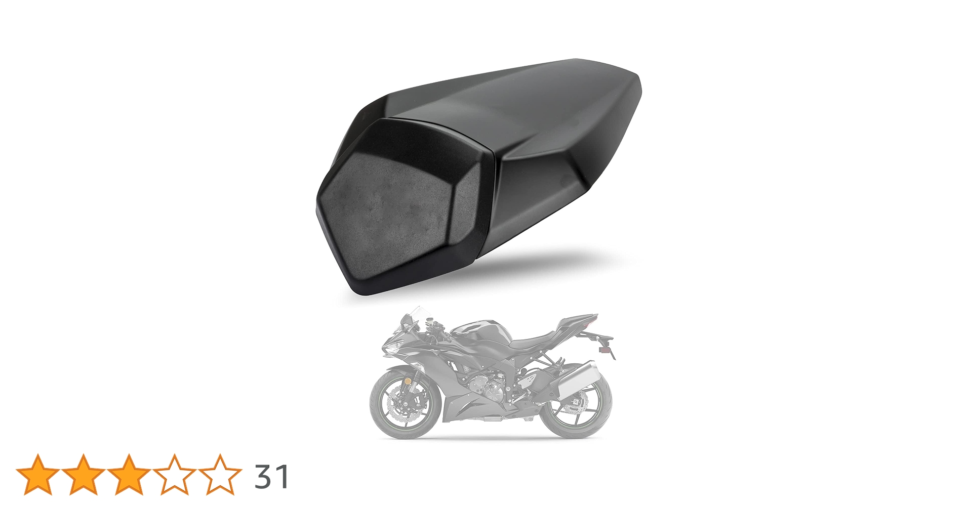 Amazon | ZX6R用 リア シート カウル バイク オート シングルシート