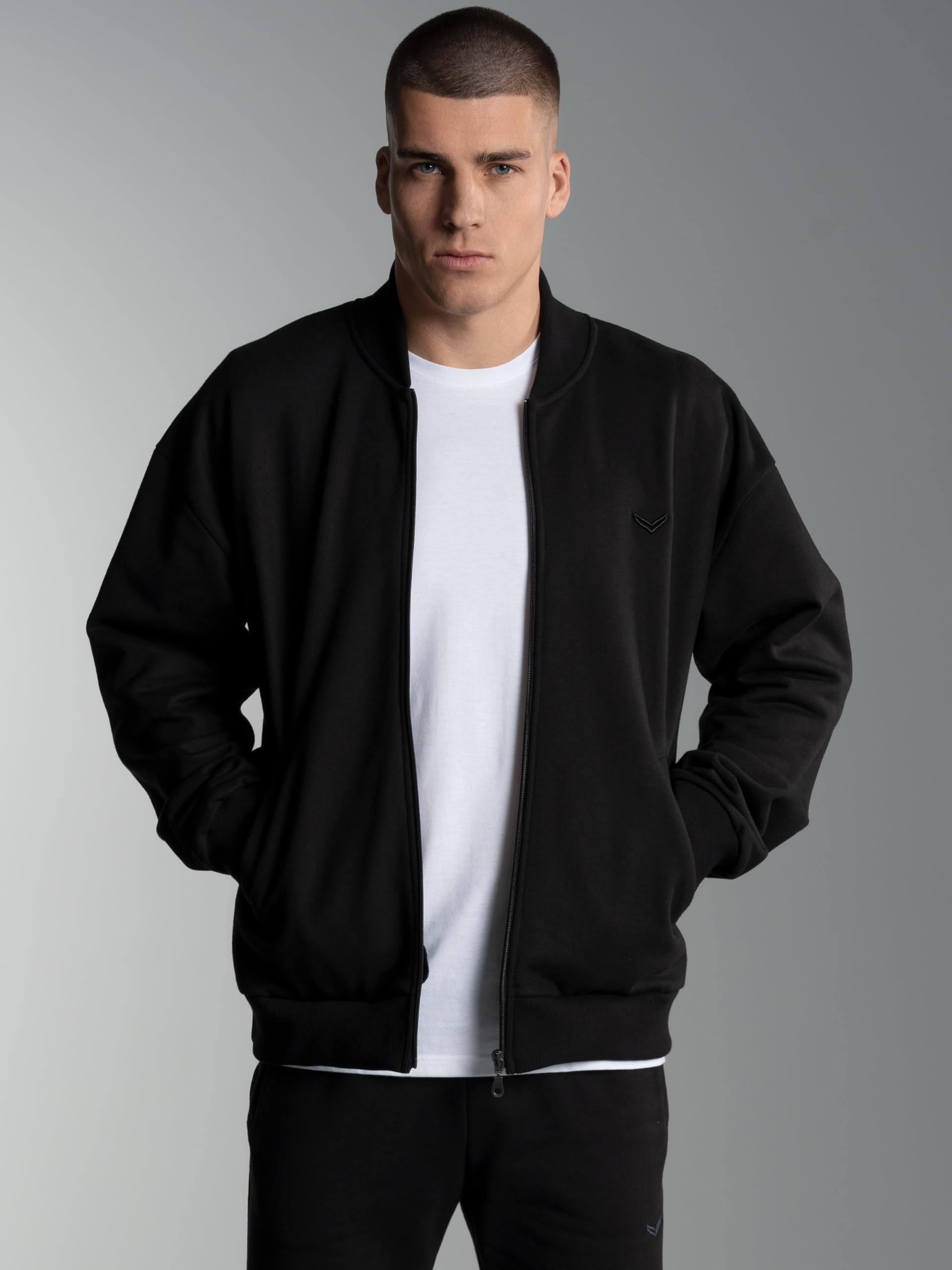 Trigema Collegejacke in weicher Sweat-Qualität
