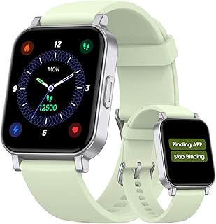 Kummel Smart Watch for Teens No App/Phone Required, Fitness Watches for Teens with Heart Rate, Sleep Monitor, Step Counter for Walking, Pedometer Watch for Women/Men, Lightweight