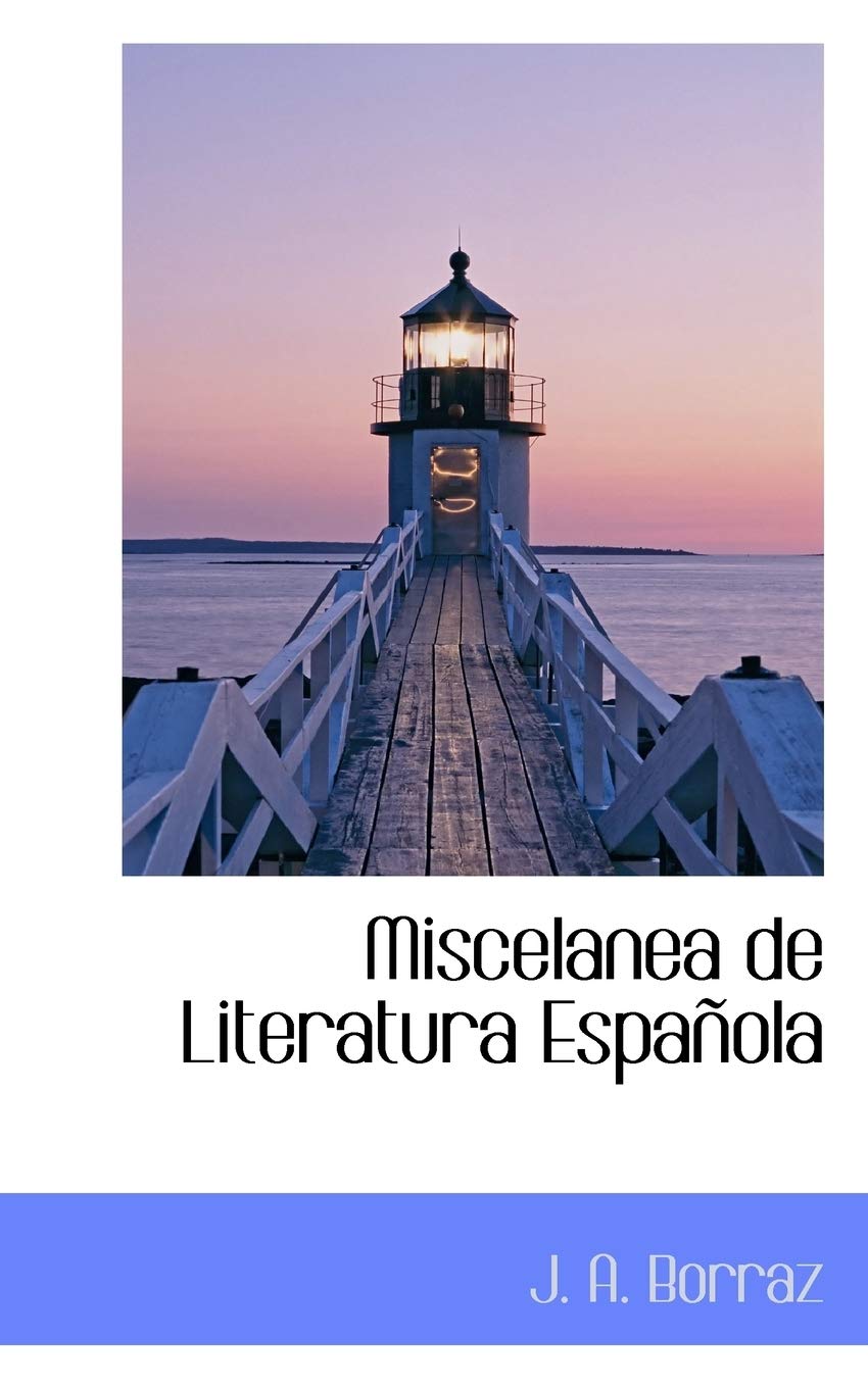 Miscelanea de Literatura Espanola