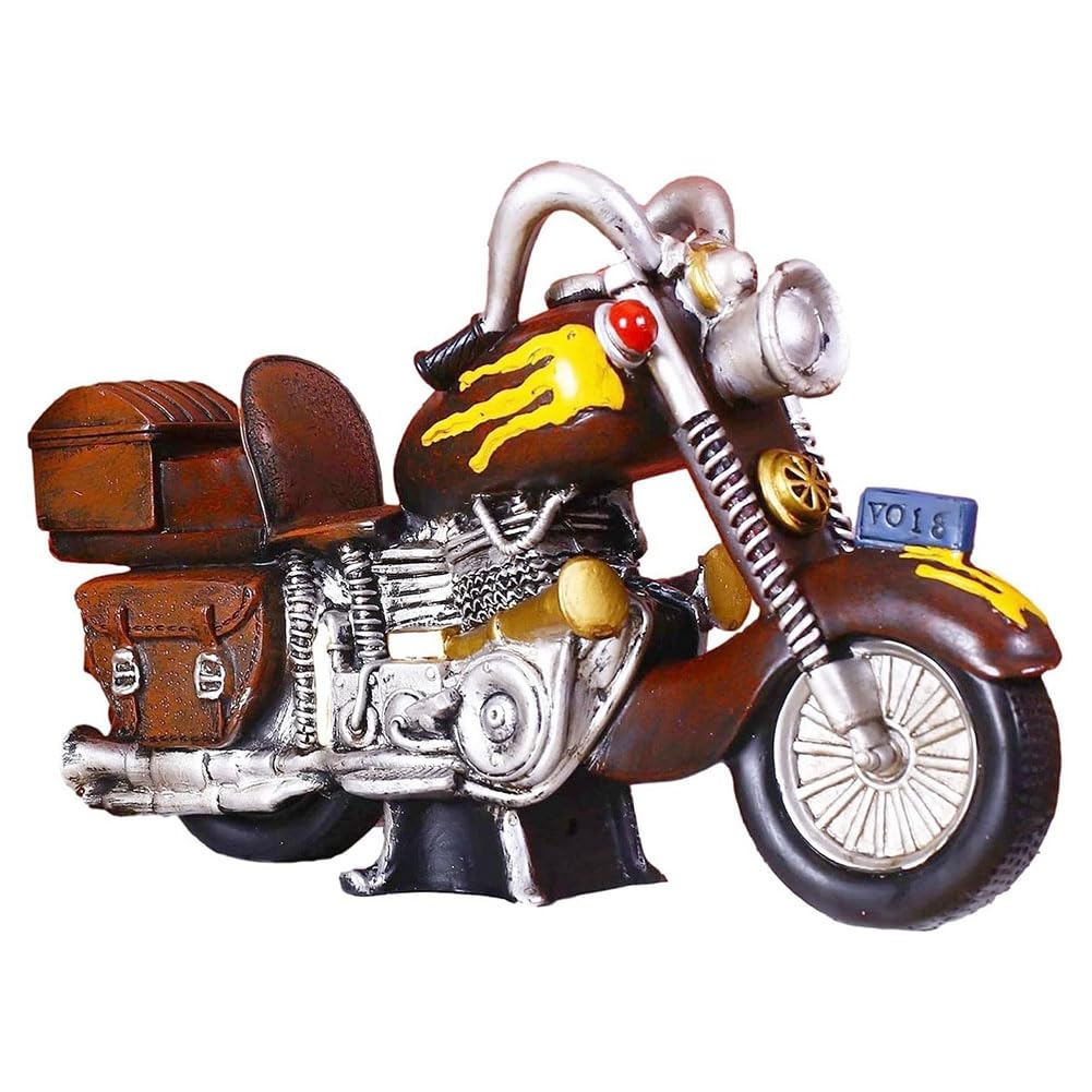 Motocicleta de resina creativa para regalar a entusiastas del motor