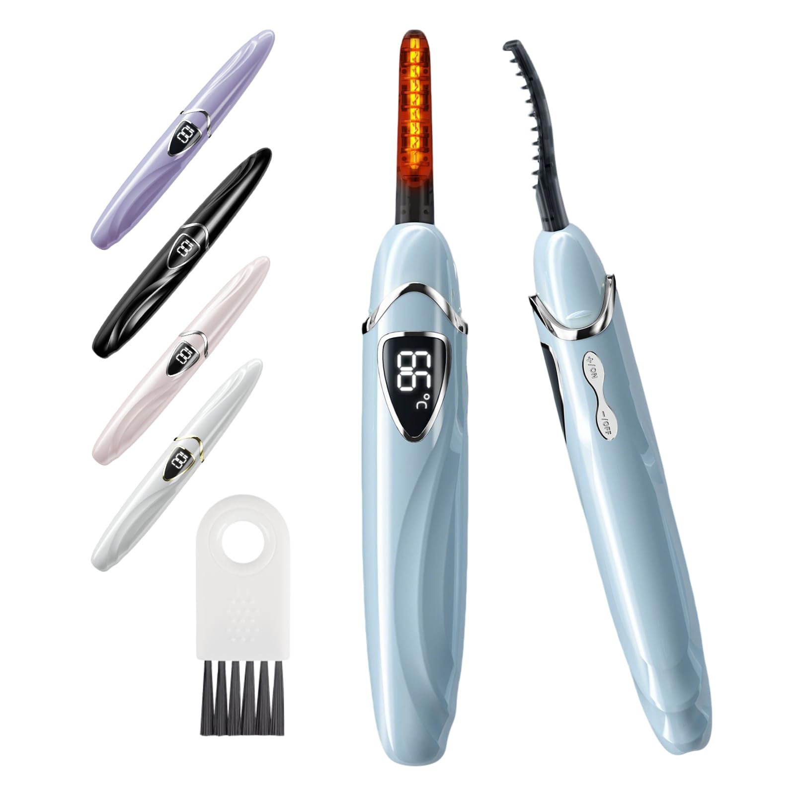 Heated Wimpern Curler Wimpernzange beheizbar, runpeak S600 beheizbare Wimpernzange mit präziser Temperaturregelung, Verbrühungsschutz & Auto-Off für langanhaltenden natürlichen Schwung