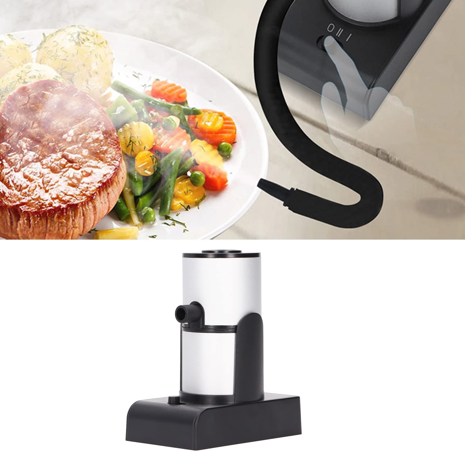 Affumicatore Per Alimenti Per Cocktail, Kit Infusore Per Affumicatore Portatile Caldo Freddo Per Uso Interno Ed Esterno, Aggiunge Un Forte Sapore Affumicato a Cocktail, Tacchino, Formaggio, Salmone di