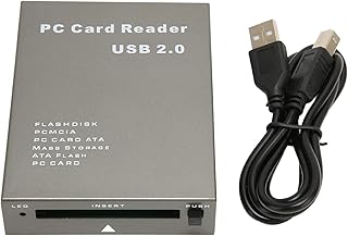 ATA PCMCIA Memory Card Reader, USB2.0 to PCMCIA Card Reader USB 2.0 PC Card Reader ATA Card Adapter Reader for PC ATA Card PCMCIA