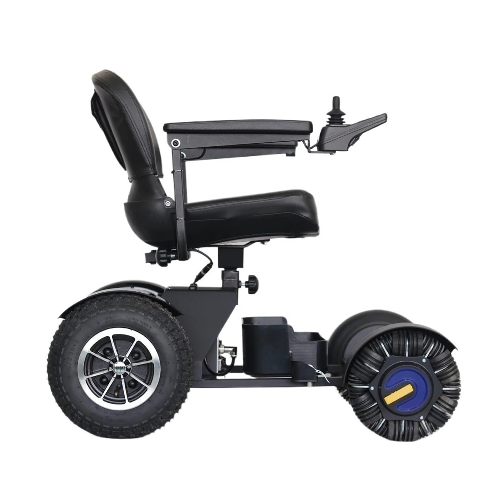 Silla De Ruedas Eléctrica Todoterreno 600W, Desmontaje Rápido 64cm Ancho, Ligera Con Batería Litio Movilidad Cómoda Fluida(PW12C)