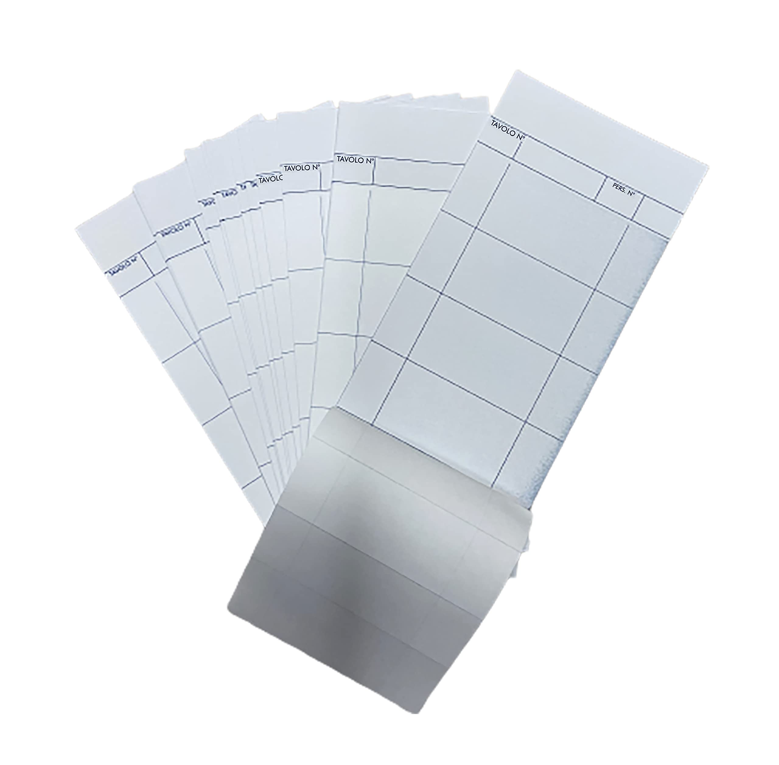 Comande Fascicoli 10×21 cm Autocopianti 5 Strappi – Blocchetti Ricevute per Ristoranti, Bar, Pizzerie – Carta Italiana 1° Qualità – Ideali per HACCP (1000)