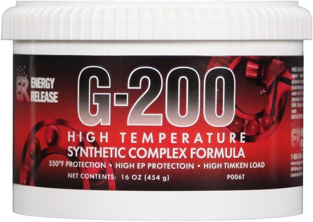 HI-GEAR ENERGY RELEASE G-200 High Temperature Synthetic Grease 16 fl. oz. | Low-Speed, High-Load Applications
