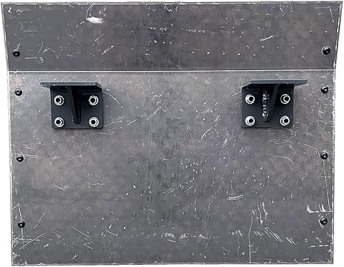 Vista 23 de Tableros de muelle de acero de 60 x 60 pulgadas con asas y bordillos laterales, capacidad de carga de 13,000 libras, diferencial de altura de hasta