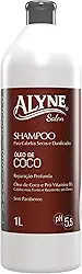 Alyne, Shampoo para cabelos, Óleo de Coco, 1 Litro, Marrom