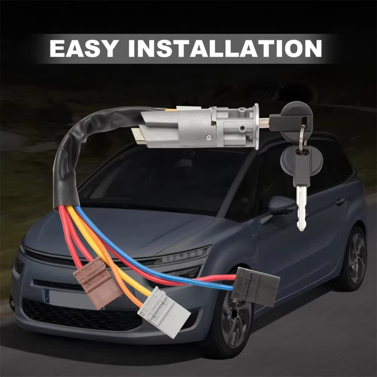 Cilindro Bloqueo Interruptor Encendido Para Citroen Para Jumpy 1995-2006