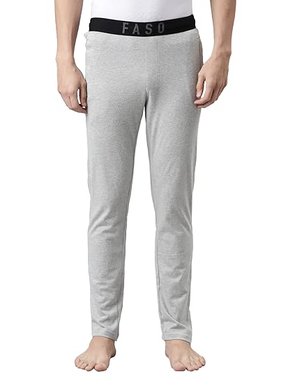 100% Organic Cotton Trackpant for Men | Regular Fit Sweat Absorbent Track Pant | Solid Casual Running Workout Pant for Mens | Elastic Waist Tracks with Zipper Pocket | Multicolored (Pack of 1)