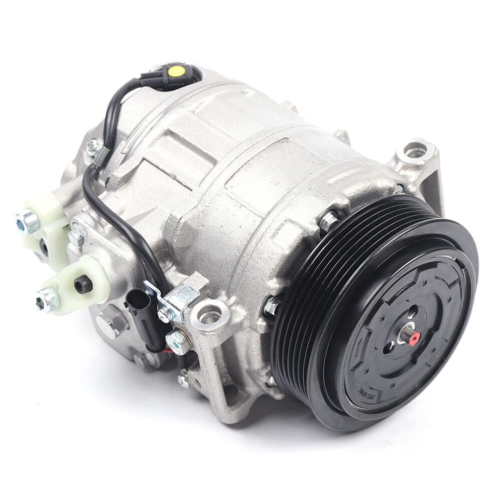 Kit de compresor, potencia de aspiración, velocidad del motor, reductor de presión, manómetro, lubricación con aceite, compresor de aire acondicionado, compatible con compresor climático