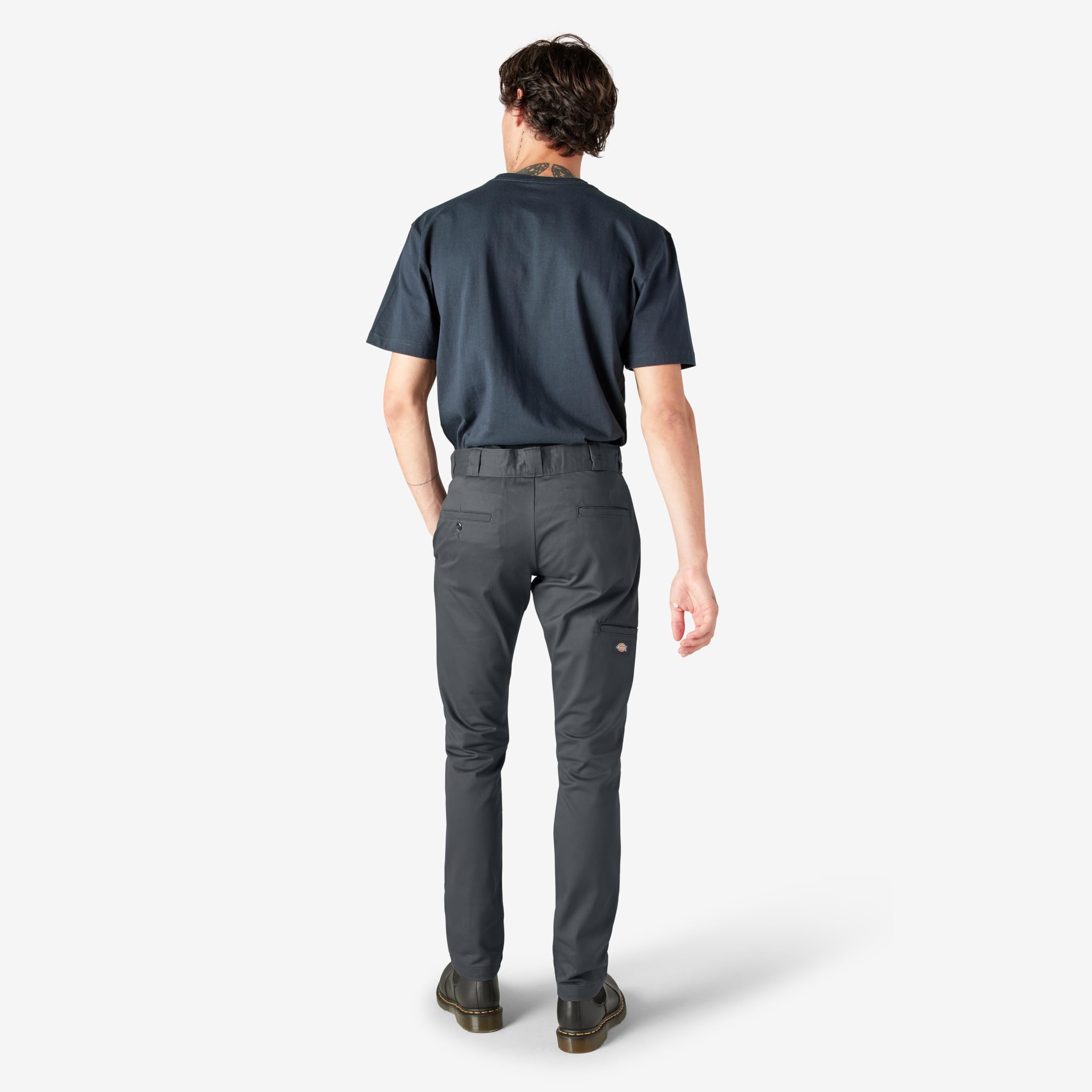 Dickies Men's Flex Skinny Fit Double Knee Work Pants - Spodnie Mężczyźni