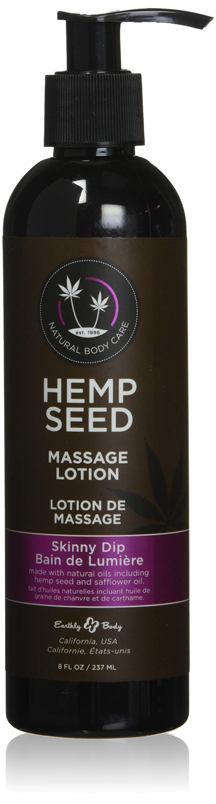 Earthly Body Massage Lotion 8oz Skinny Dip