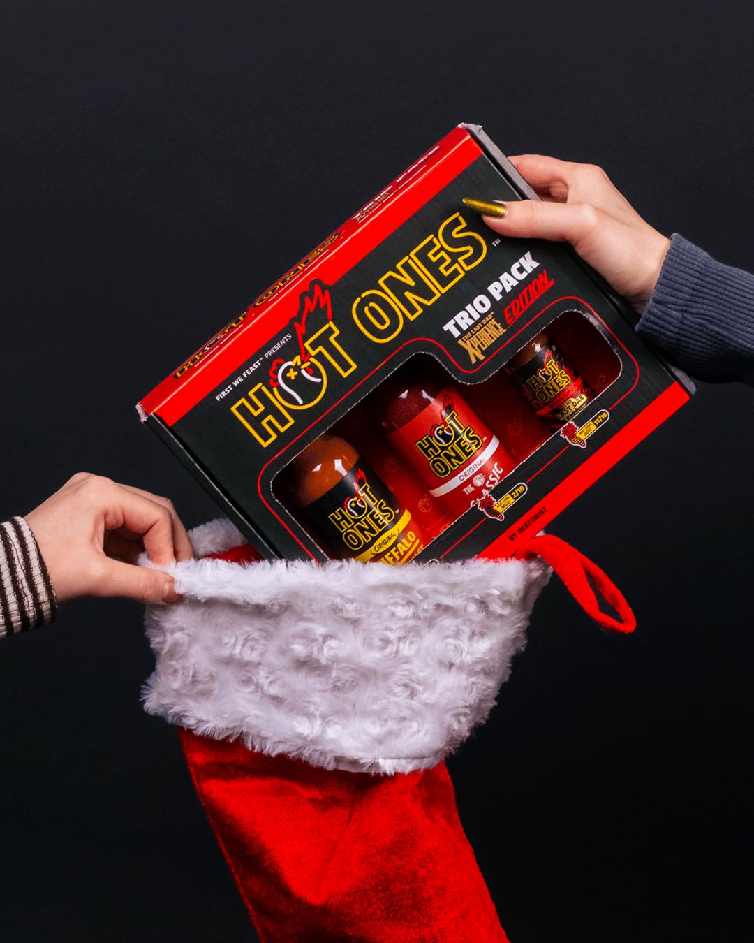 Amazon.com : Hot Ones Hot Sauce Gift Set Mini Dab Challenge