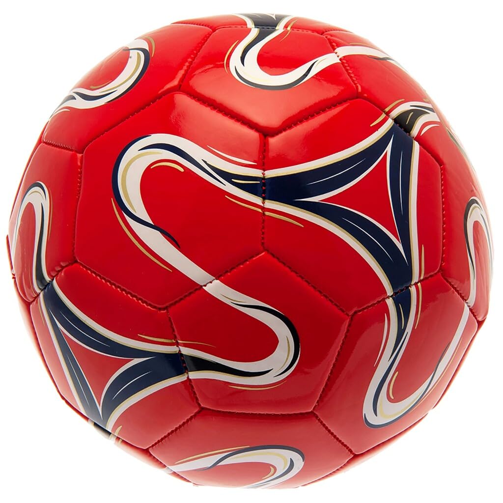Hy-Pro Arsenal 26 - Pallone cosmo, misura 5, colore: Rosso