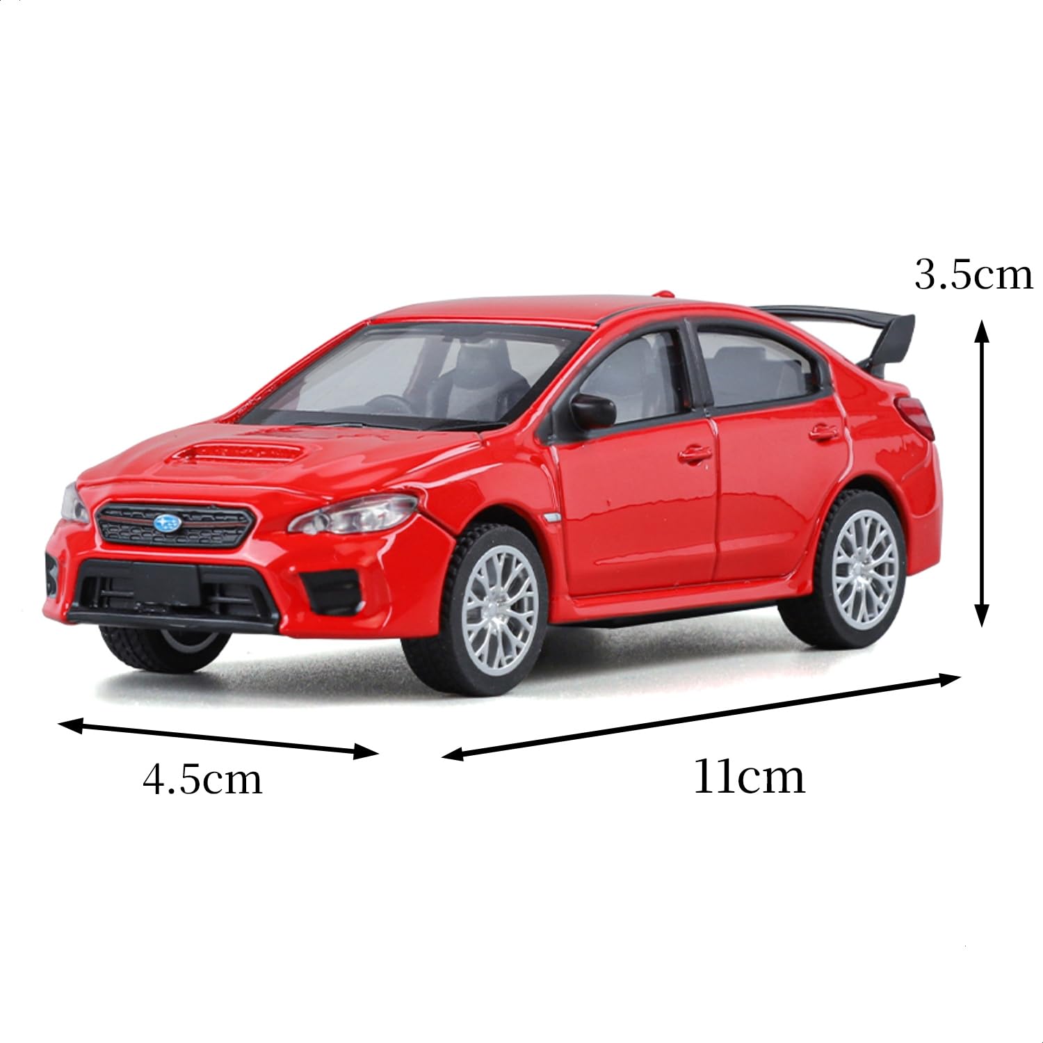 Amazon | Heimanba 1/43 スバル WRX STI 2020 ／ ミニカー ダイ