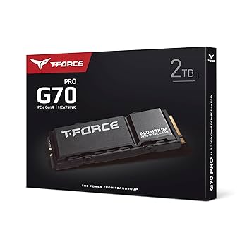 TEAMGROUP T-Force G70 PRO Aluminum Heatsink 2TB DRAM SLC