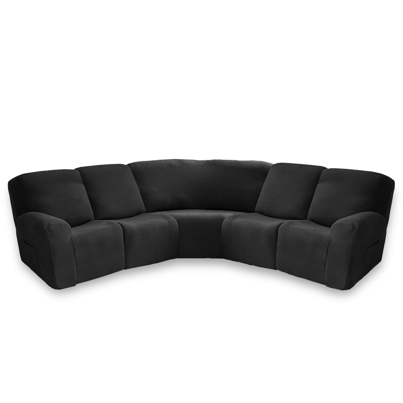 Xiao Ren #2 Corner Non Slip Sofa Cover Sofa Covers 5 Seater Sofa Slipcovers, Recliner Chair Cover Settee Covers,Recliner Sofa Cushion Covers,Chair Covers For Armchairs(,Corner/1-Pack)