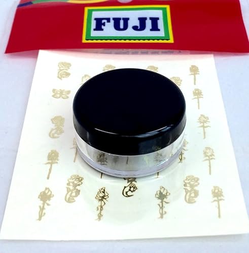 Miniatura 2 de Recipientes de plástico de almacenamiento para cosméticos de 018oz con base transparente y tapa negra Cantidad 25 piezas viene con 1 calcomanía de