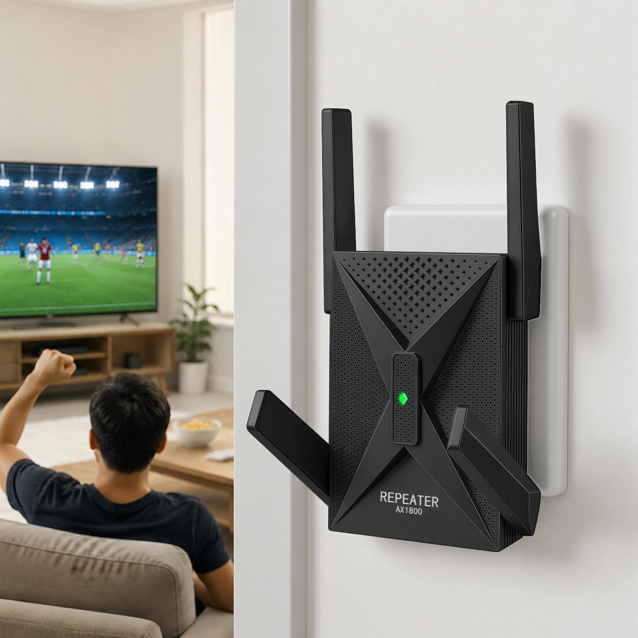 MEETOWN WLAN Repeater Outdoor, WLAN Verstärker Outdoor, IP67 Wetterfester, 20260720