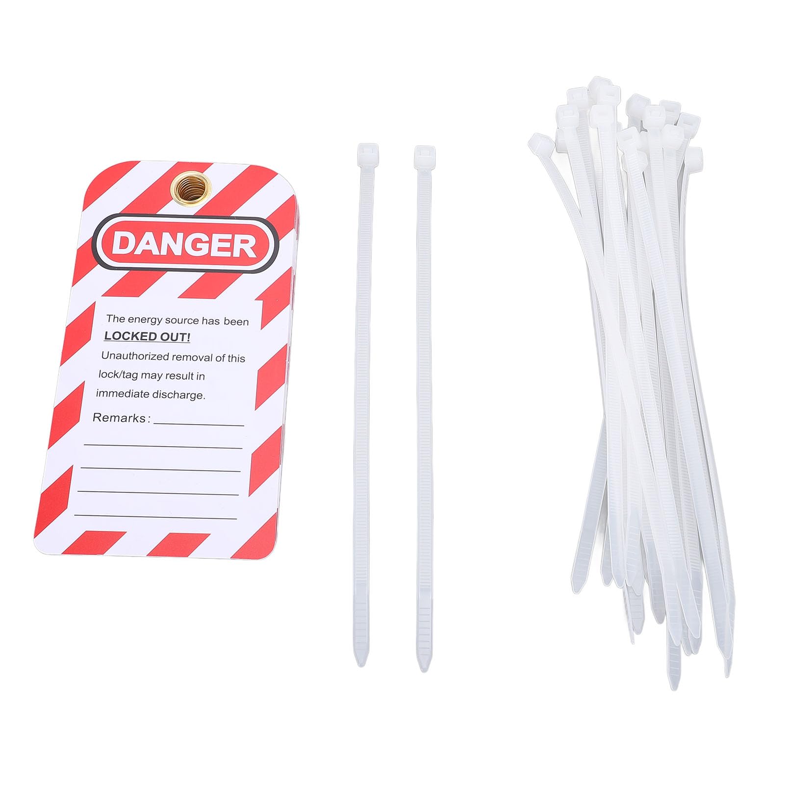 Kit de etiquetado de bloqueo, resistente a impactos, antimanipulación, kit de etiquetado de bloqueo de seguridad eléctrica con cerraduras seguras para seguridad en el lugar de