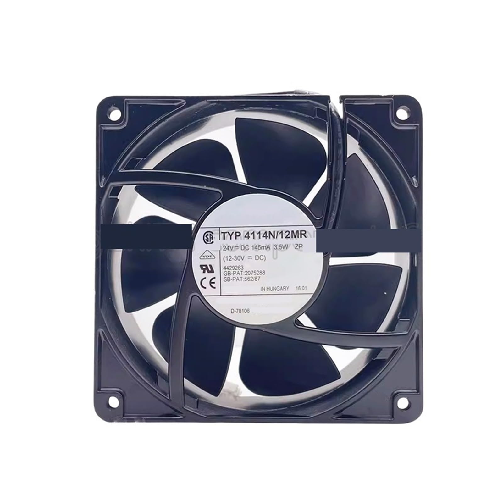 PEQYUACTE 4114N/12MR 24V 3.5W Cooling Fan
