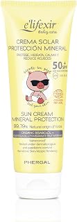 Elifexir Baby Care - Sun Cream Child and Baby | Moisturizing, Nutritious, Resistant Water | Sun Protector UVA / UVB / IR-A | 100% Mineral Filters | Without Parabenes | Hypoallergenic | Sensitive Skin