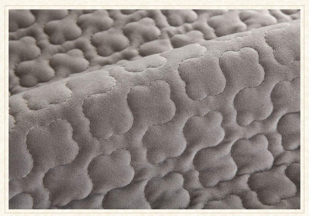 Housses de canapé en peluche grise pour salon moderne - Taie 50x70cm