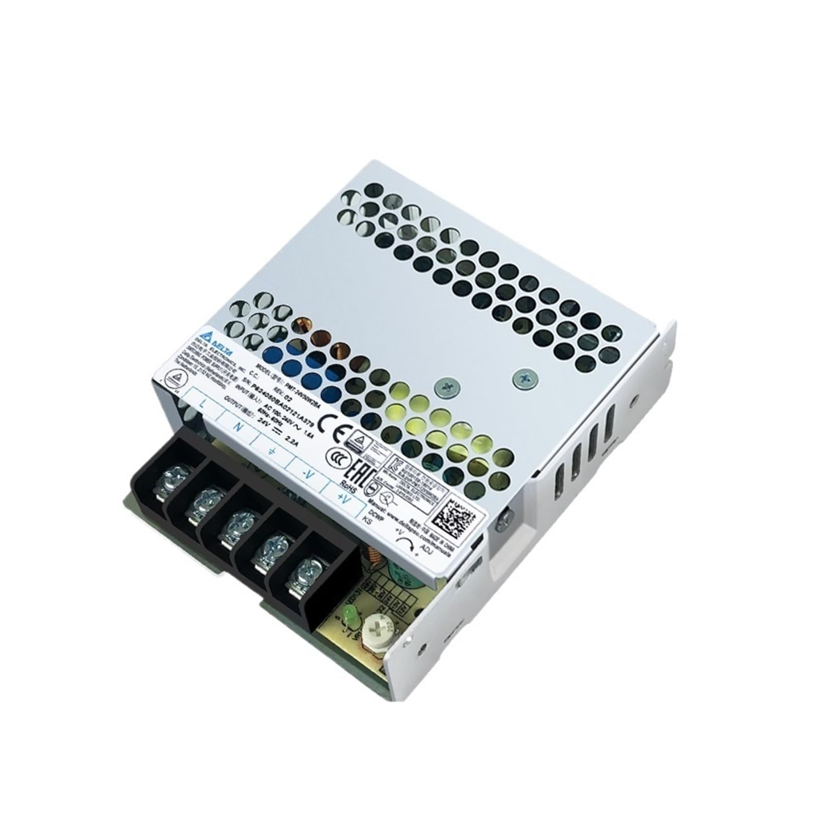 BFSYDLUJ PMT-12V50W2BA 50W PMT-24V50W2BA 24V2.1A 12V4.2A converter 1 outputs 12V 90~264 VAC input(PMT-24V50W2BA)