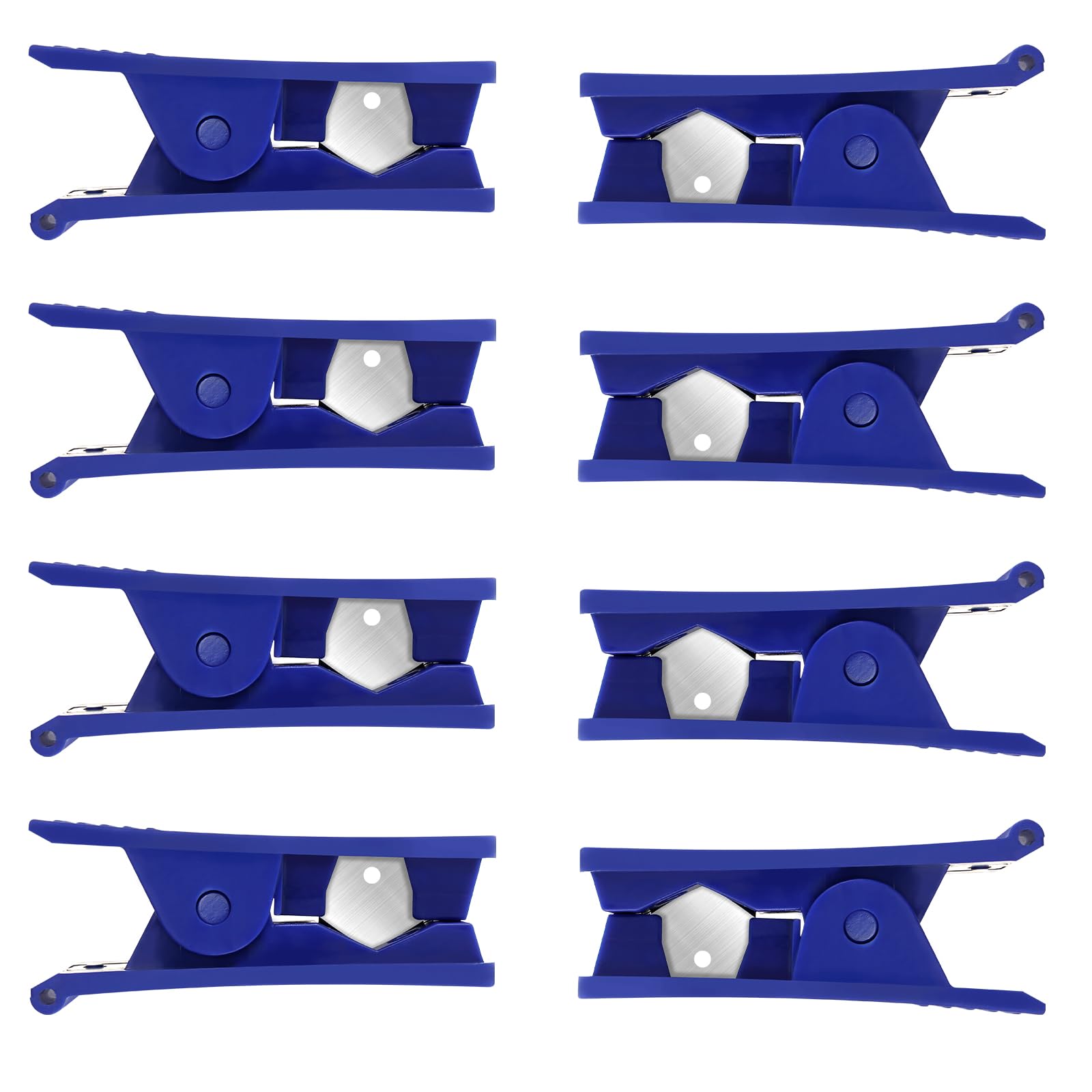 8Pcs Tubing Cutter Accurate Plastic Hose Tube Cutter Pipe Cutting Tool for PE Nylon PVC and PU Tubing (Blove, 8pcs)