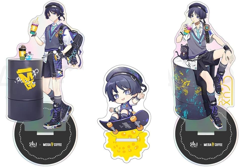 原神 誕生日 缶バッジ＆色紙セット モンド | 福猫屋 原神 散兵