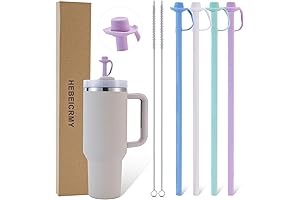 Reusable Silicone Straws - Extravagant Beverage Companion