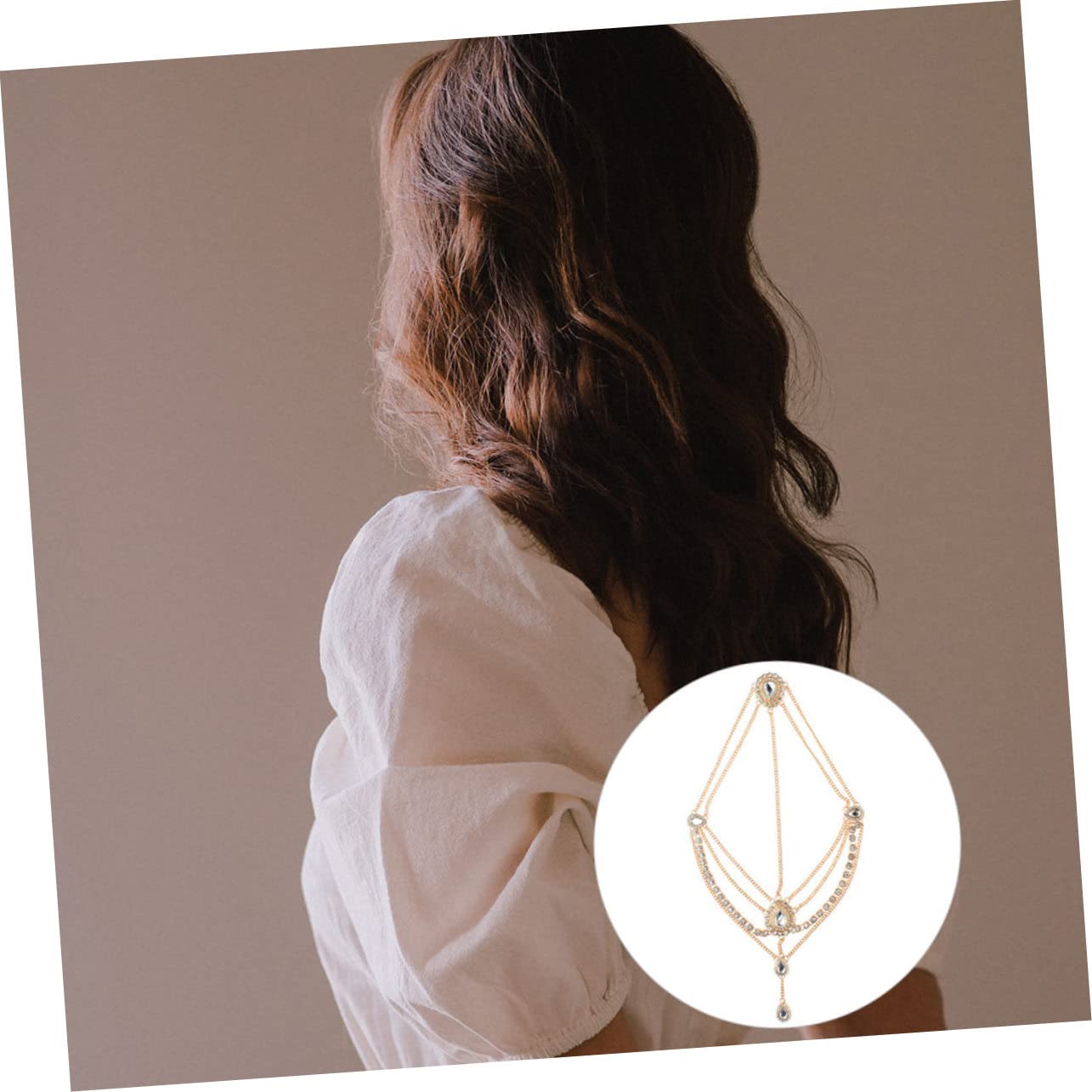 FRCOLOR 3stücke Ethnisches Haarband Mit Quasten Und Strass Goldfarbene Kopfbedeckung Für Hochzeiten Partys Und Besondere Anlässe Bequemes Haaraccessoire Für Damen Und Mädchen