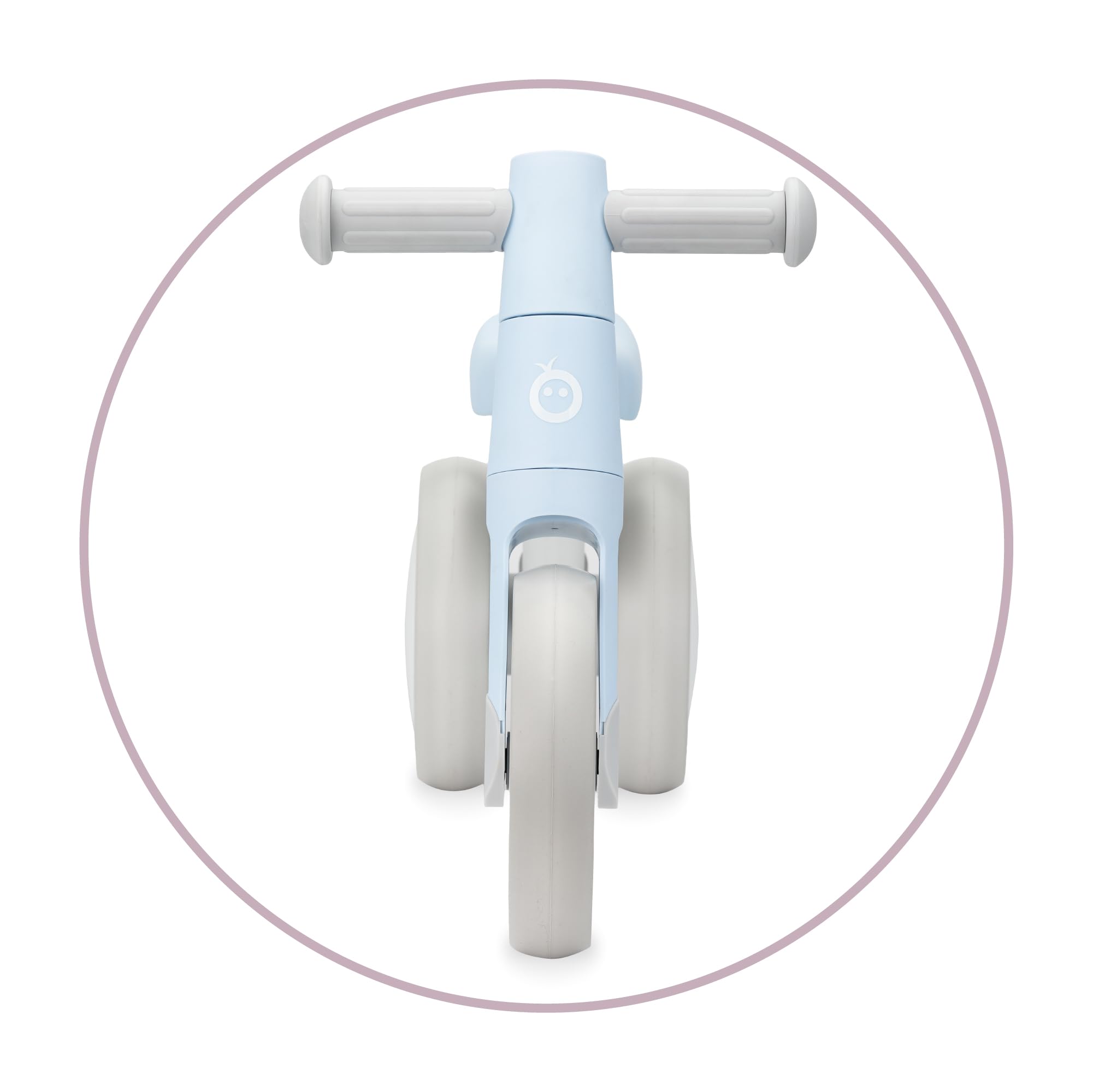 Triciclo senza pedali per bambini MoMi TEDI per bambine e bambini (peso massimo 25 kg), mini bicicletta senza pedali con ruote in plastica resistenti alla foratura, telaio in metallo leggero - 1,2 kg