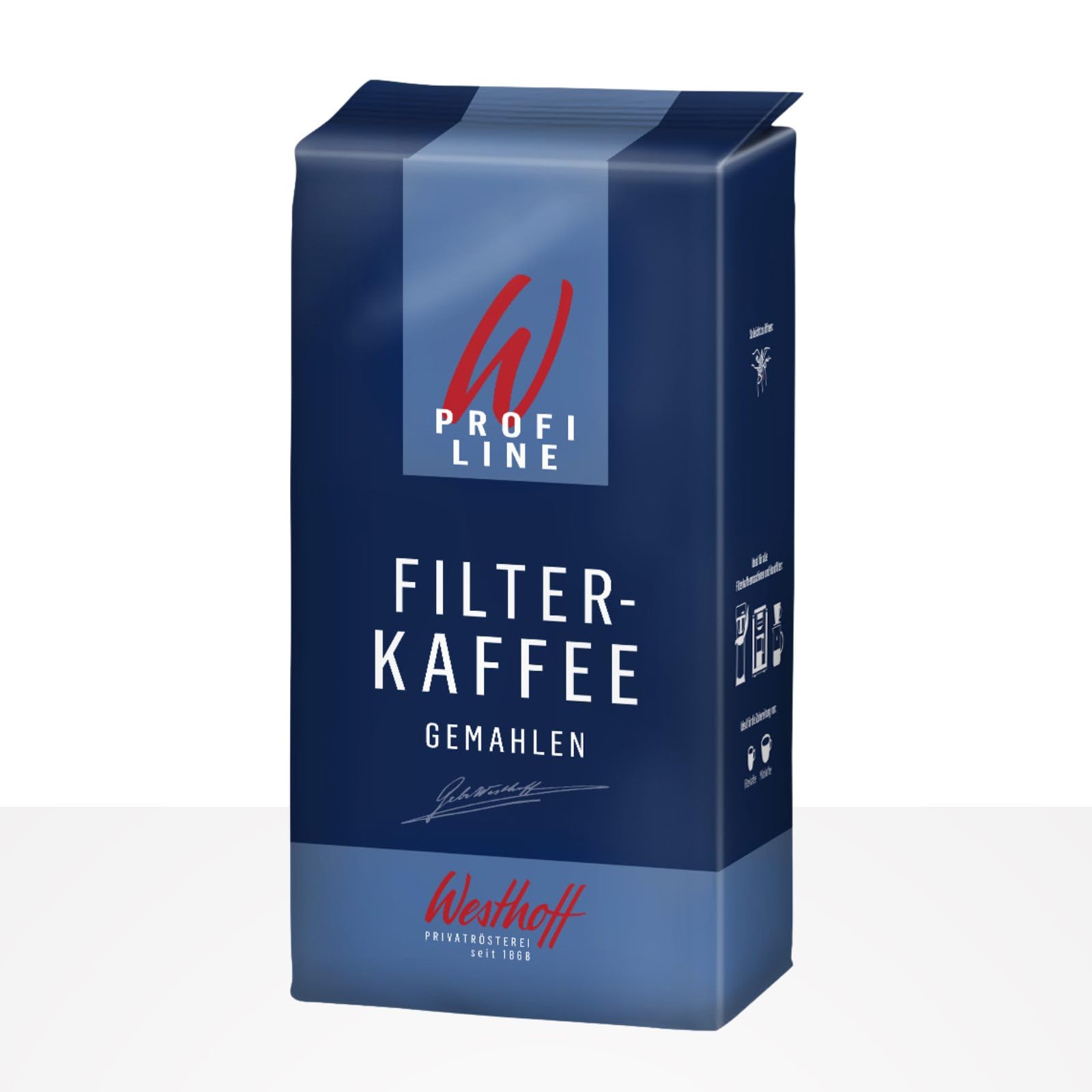 Westhoff Profi Line Filterkaffee Standard - 12 x 500g Kaffee gemahlen