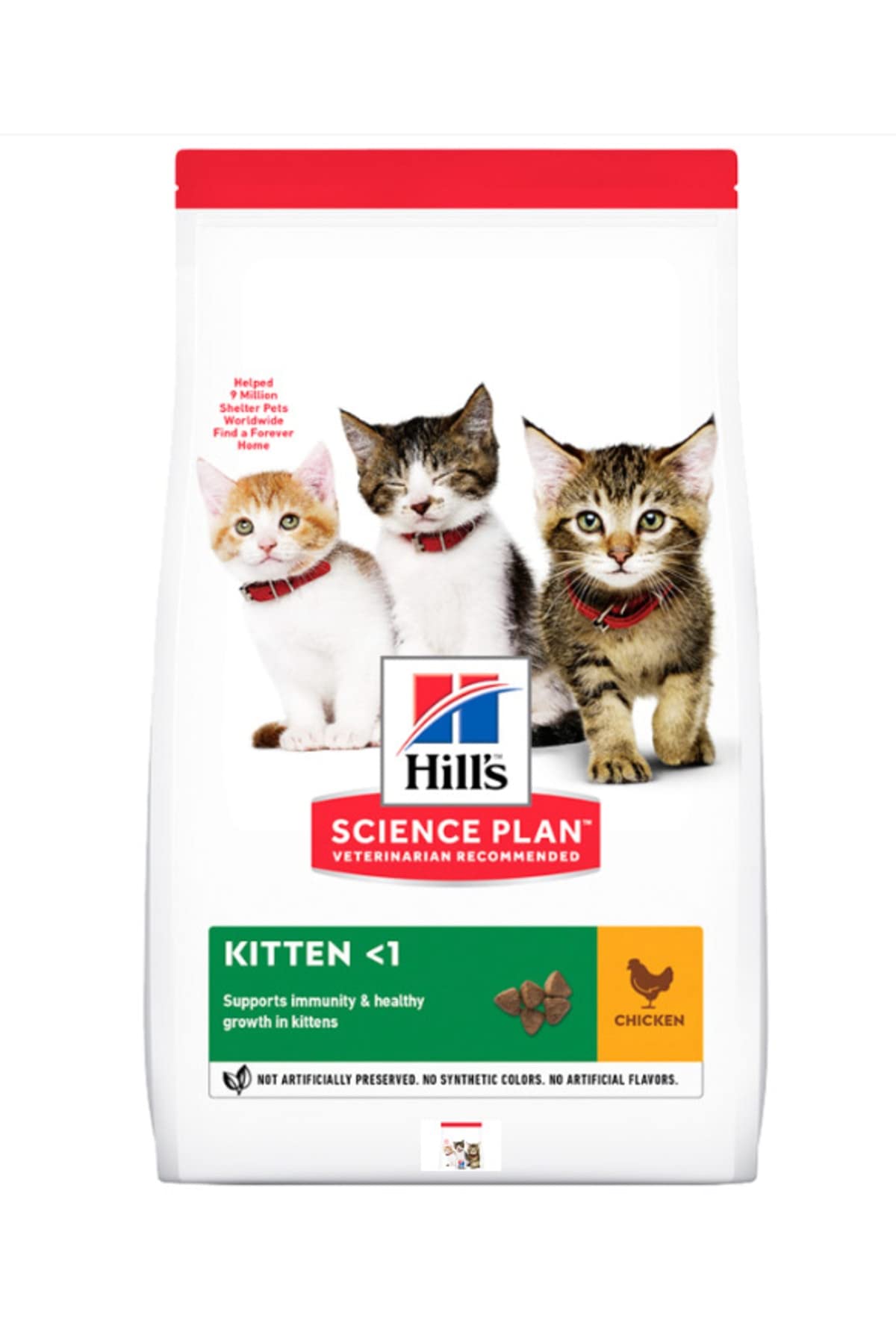 Science Plan Kitten with Chicken Dry Food - 3KG