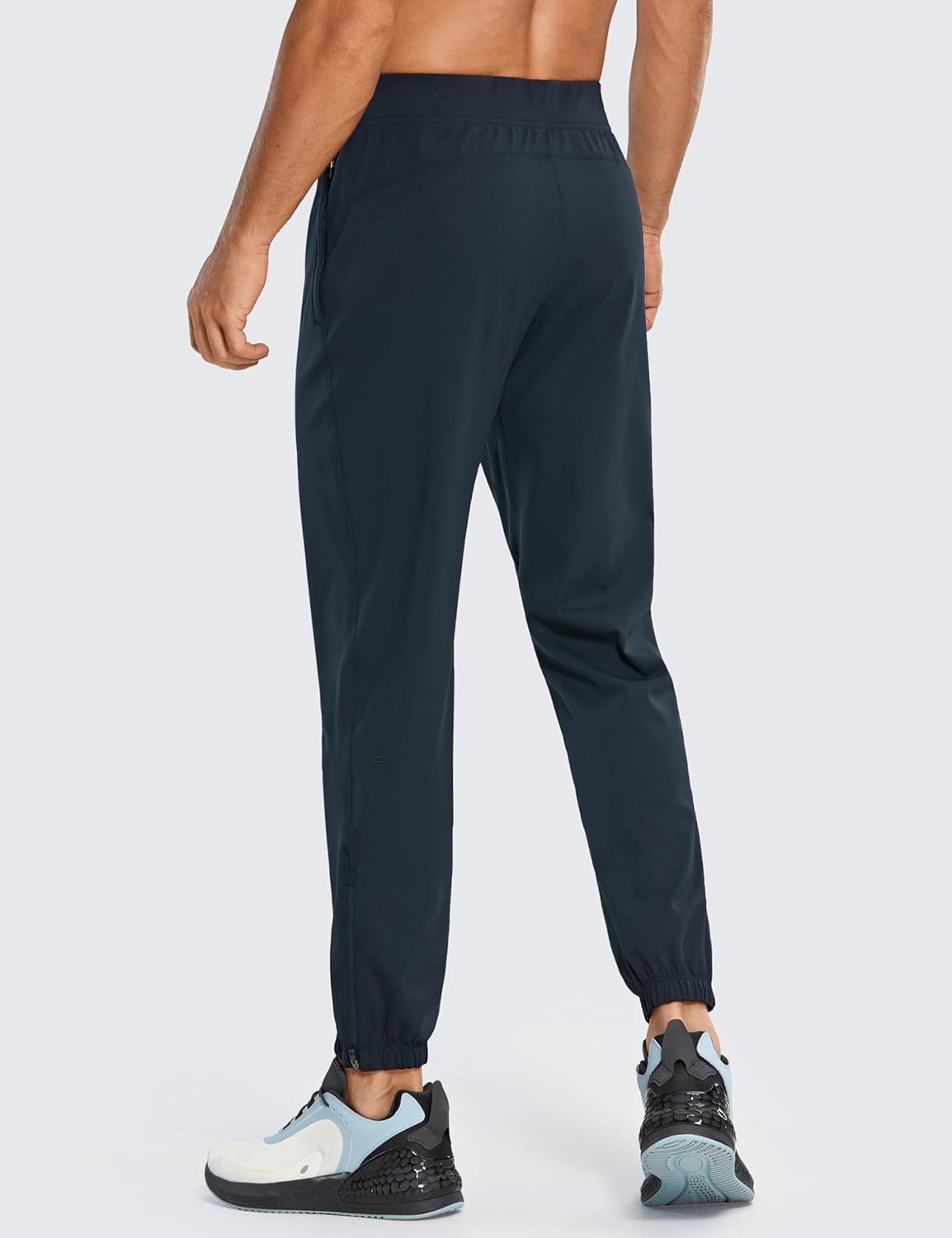 CRZ YOGA 4-Way Stretch Athletic Joggers for Men 28" - Track Golf Gym Workout Hiking Pants with Pockets - Image 2