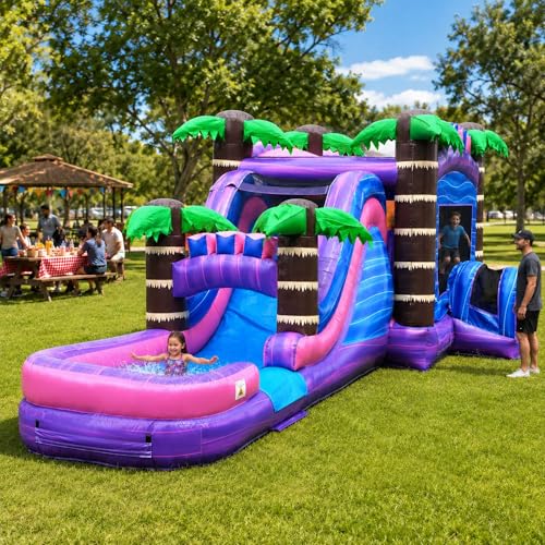 TentandTable Inflatable Bounce House Water Slide for Kids...
