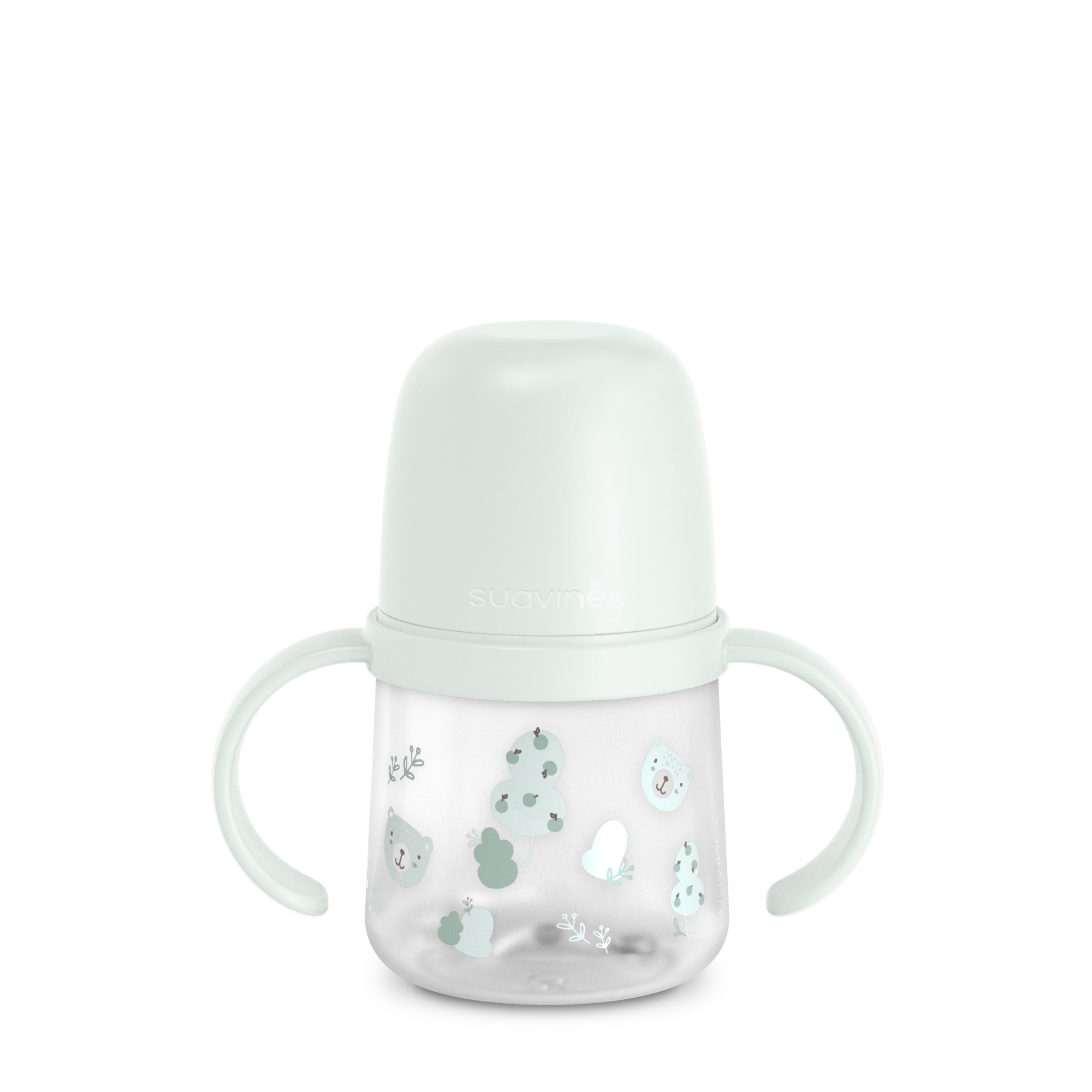 Bicchiere di Apprendimento Suavinex per Neonati+6 Mesi 150 ml Beccuccio in Silicone Anticolica