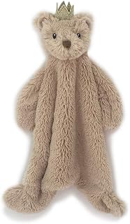 MON AMI Prince Teddy Bear Plush Lovie – 15”, Stuffed Animal Security Blanket, Soft Baby Snuggle Comforter Toy Blankie for Newborns, Infants