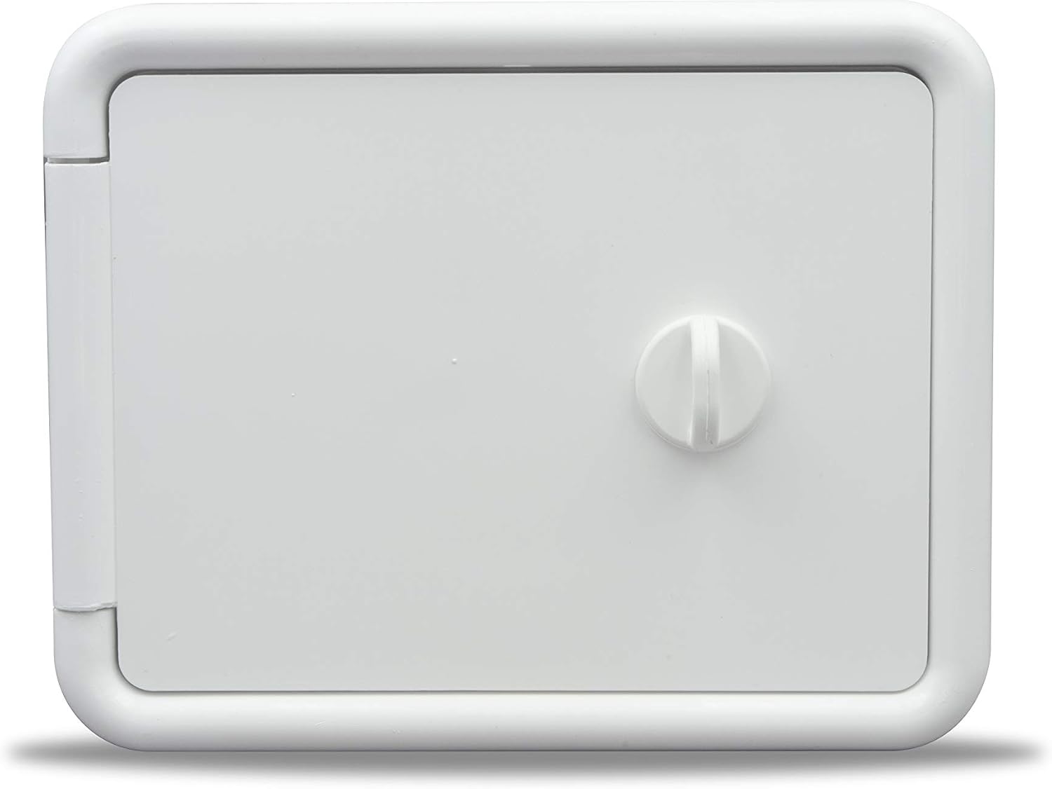 RV Camper Multi-Purpose Hatch Square Hole Back Polar White PN 94297