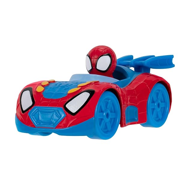 Foto 3 de 7 de Marvel Estilo 1 Vehiculo Spidey, Multicolor, Normal (Jazwares SNF0200)