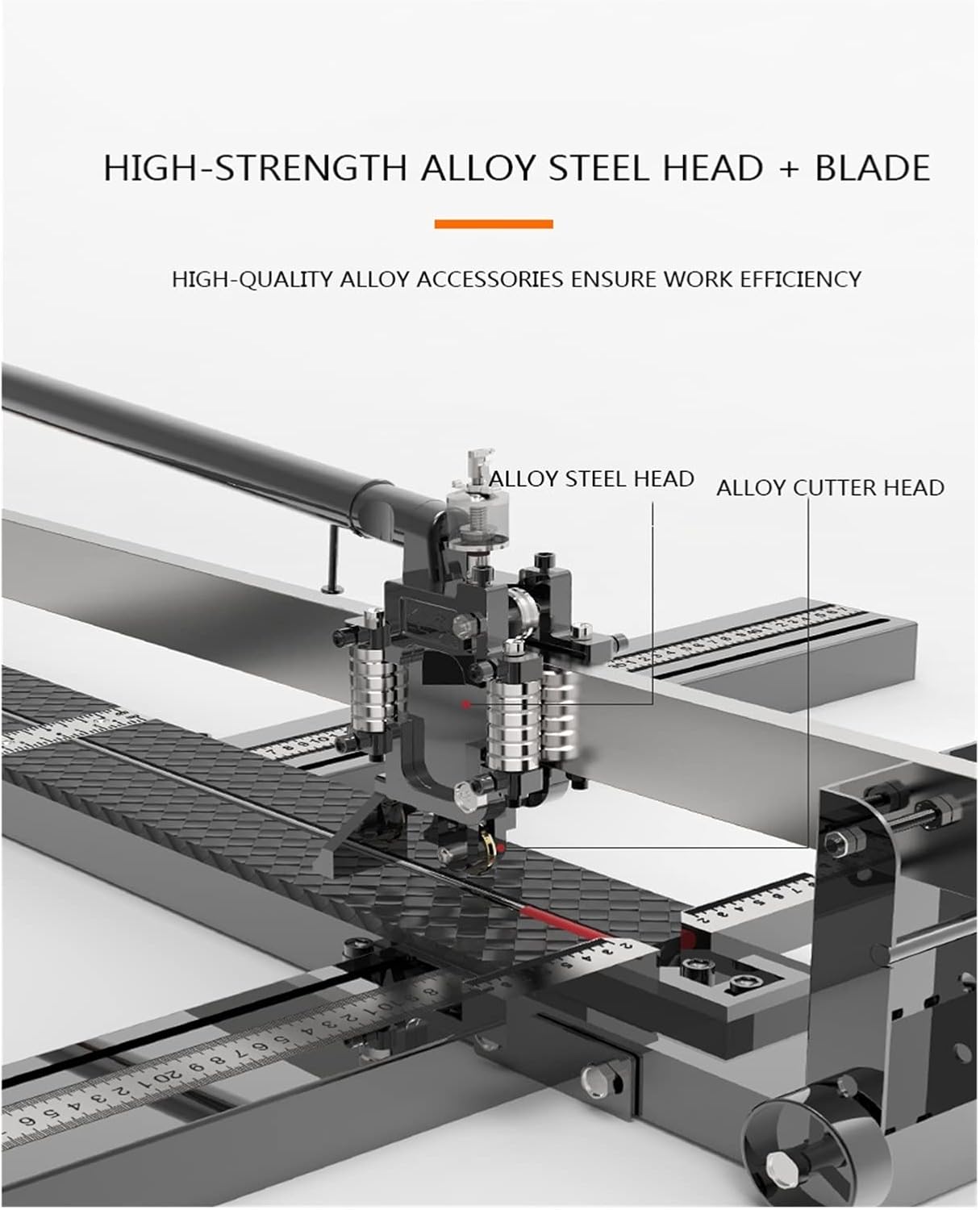 800mm High-Precision Floor Tile Cutting Machine, Positioning, Manual Pulling And Scribing Ceramic Push Knife Cutter with High Efficiency