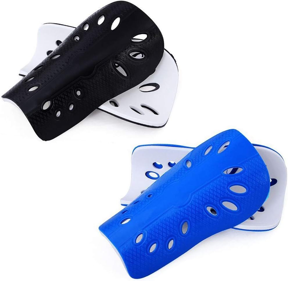Yourjoy 2pk Soccer shin pad, Children's Soccer shin Guards, Football Match Perforated Breathable Protective pad, Suitable for Years Youth, Child,Teenagers, Boys, Girls