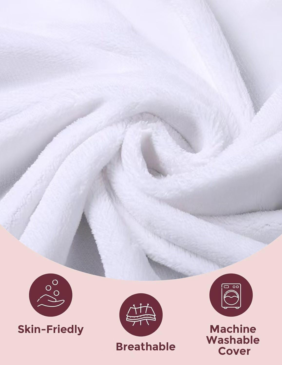 Side Sleeper Weddge Adjustable Soft and Breathable Cushion