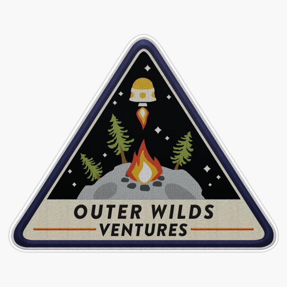 Outer Wilds Ventures Patch Sticker Bumper Sticker Vinyl Decal 5"
