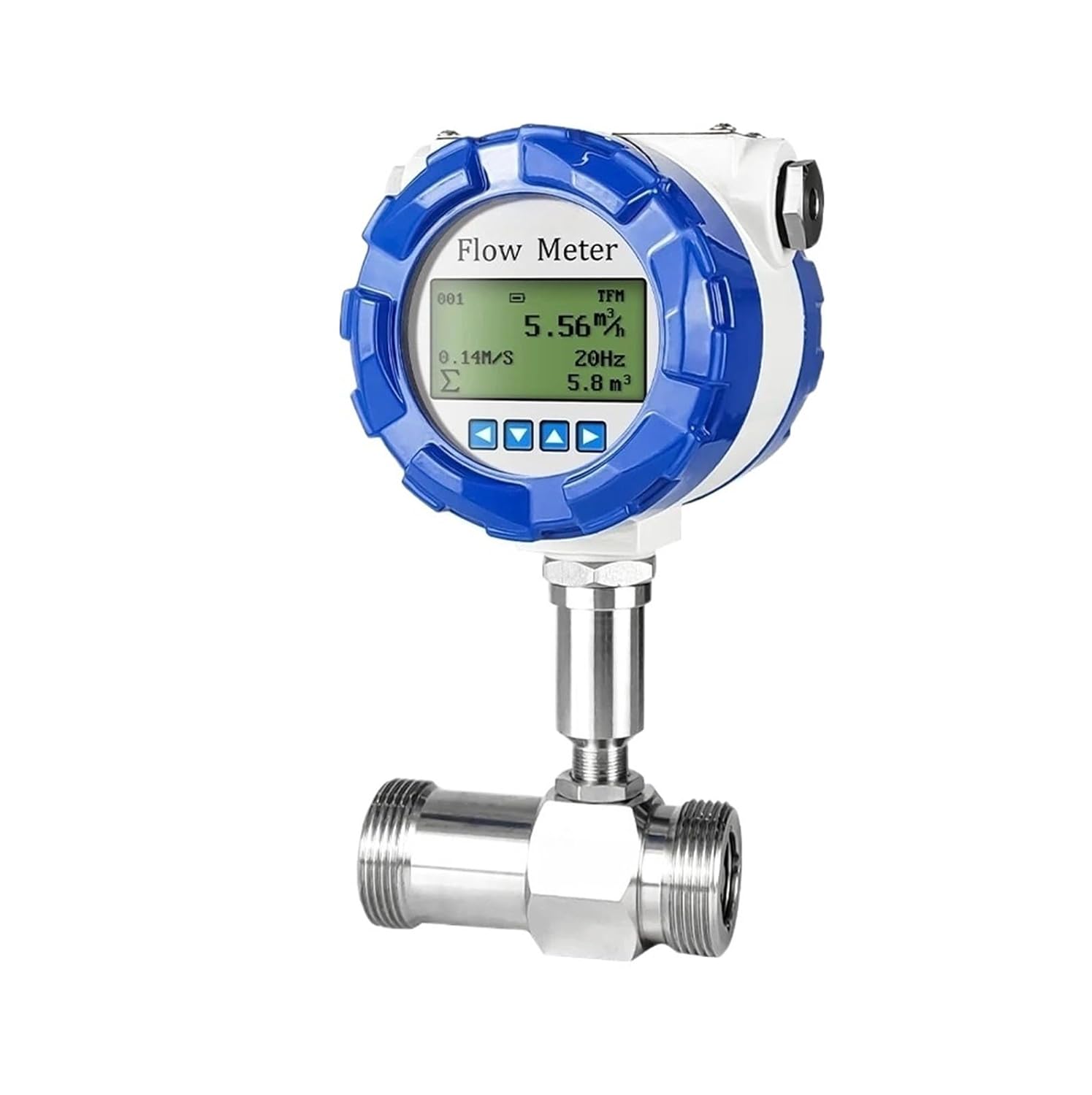Industrial Flowmeter DN4-DN100 Water Flow Meter Digital Sensor