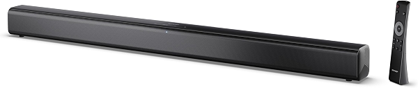 SHARP HT-SB145 2.0-канальный саундбар - максимальная выходная мощность 150 Вт, беспроводное аудио через Bluetooth 5.3, HDMI ARC/CEC, функция воспроизведения и зарядки через USB, настенное крепление для домашнего кинотеатра